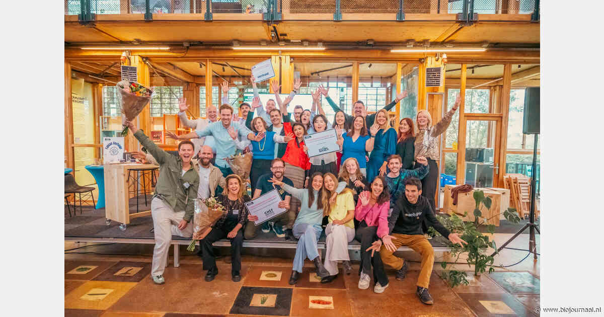 Drie biologische bedrijven presenteren zich tijdens Food Pioneers Pitch Event