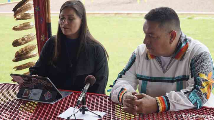 Former Chief Chris Plain challenges incumbent Janelle Nahmabin in Aamjiwnaang Election