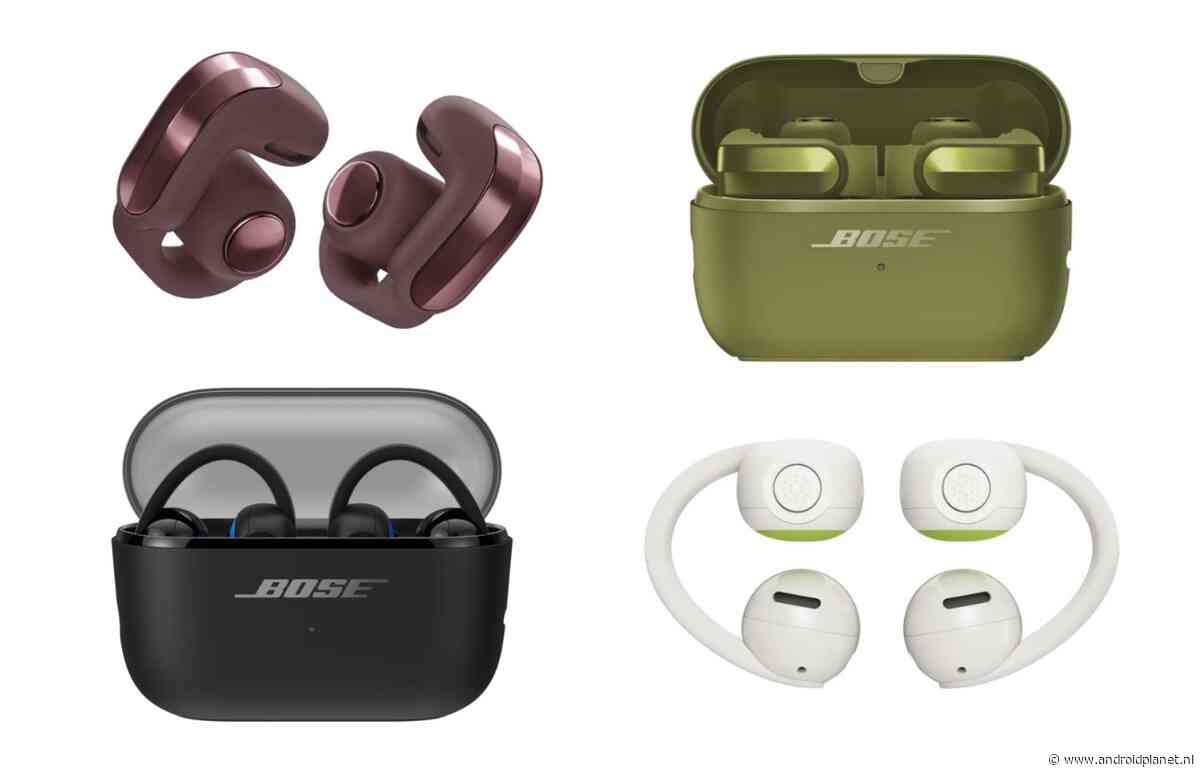 Bose komt met twee opvallende oordopjes: sportief en luxe model