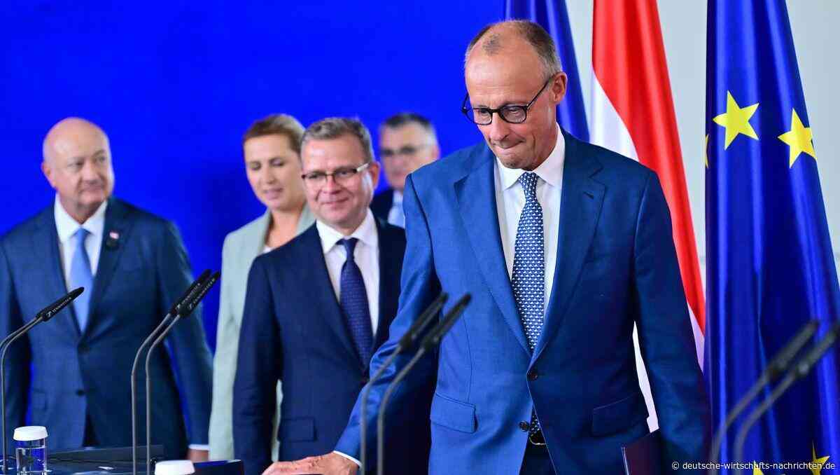 Ukraine-Hilfe: Merz fordert mehr Geld von EU-Partnern