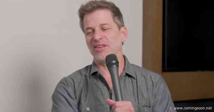 After The Last Photograph, Zack Snyder Reveals Next Project He Has Spent Years Making