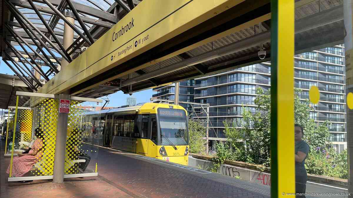 Metrolink trams cancelled on key lines across Greater Manchester with three major stations to shut