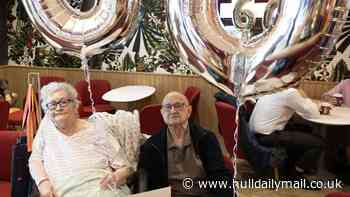 Devoted Hull couple celebrate diamond wedding anniversary at hospital coffee shop