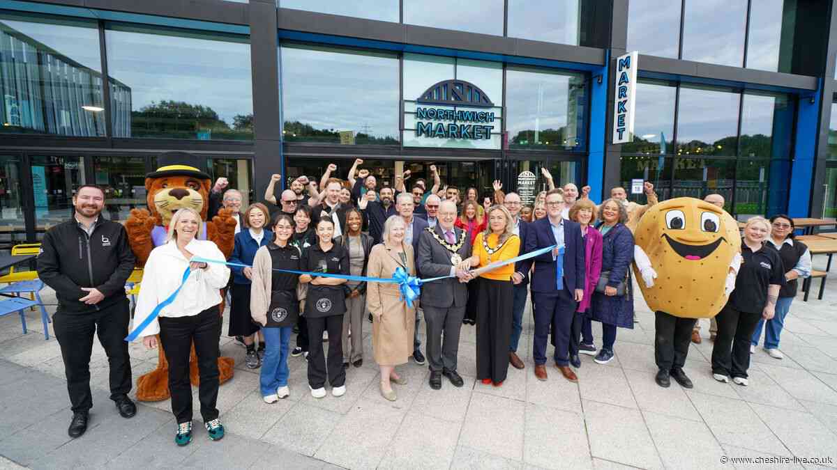New Northwich Market opens its doors - see full list of traders