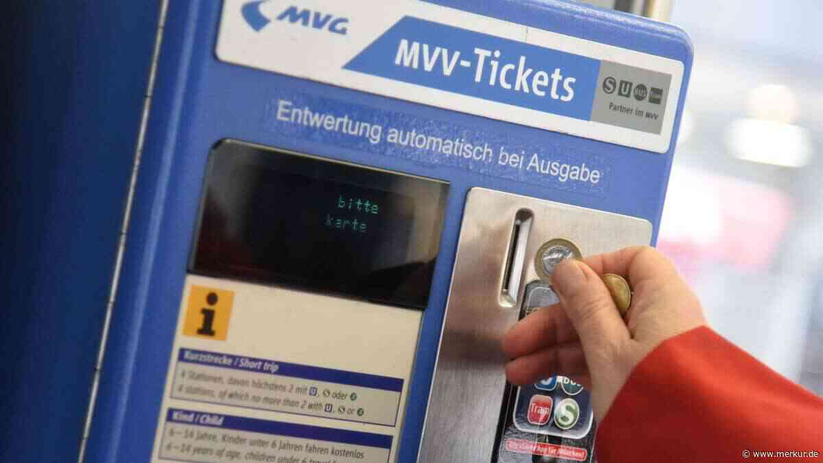 Neuer MVV-Preisschock: So teuer werden Fahrten 2027