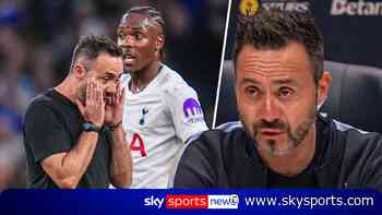 'We have to improve everywhere' - De Zerbi explains Spurs' dismal start