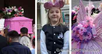 Grieving loved ones say final farewell at funeral of beloved Valentina Foster, 7, after fatal fire