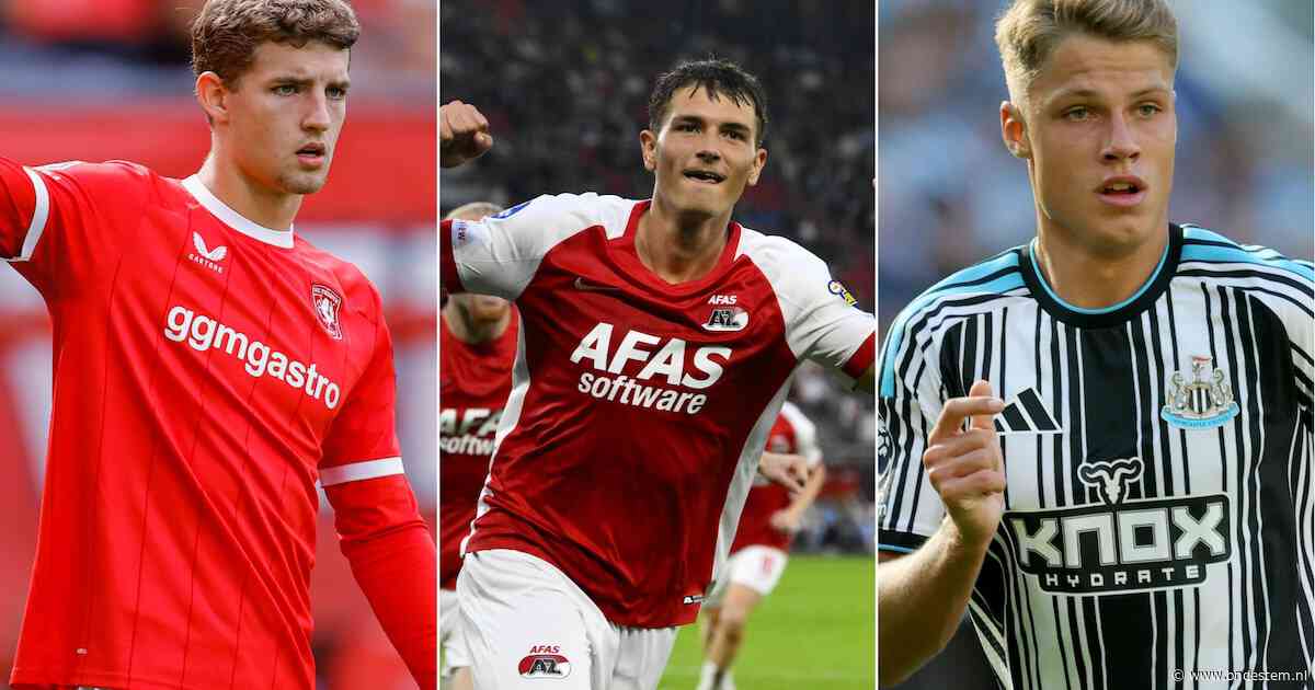 Ruud Nijstad, Lewis Schouten en Sean Steur debuteren in selectie Jong Oranje