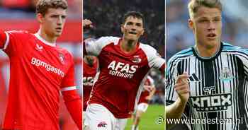 Ruud Nijstad, Lewis Schouten en Sean Steur debuteren in selectie Jong Oranje