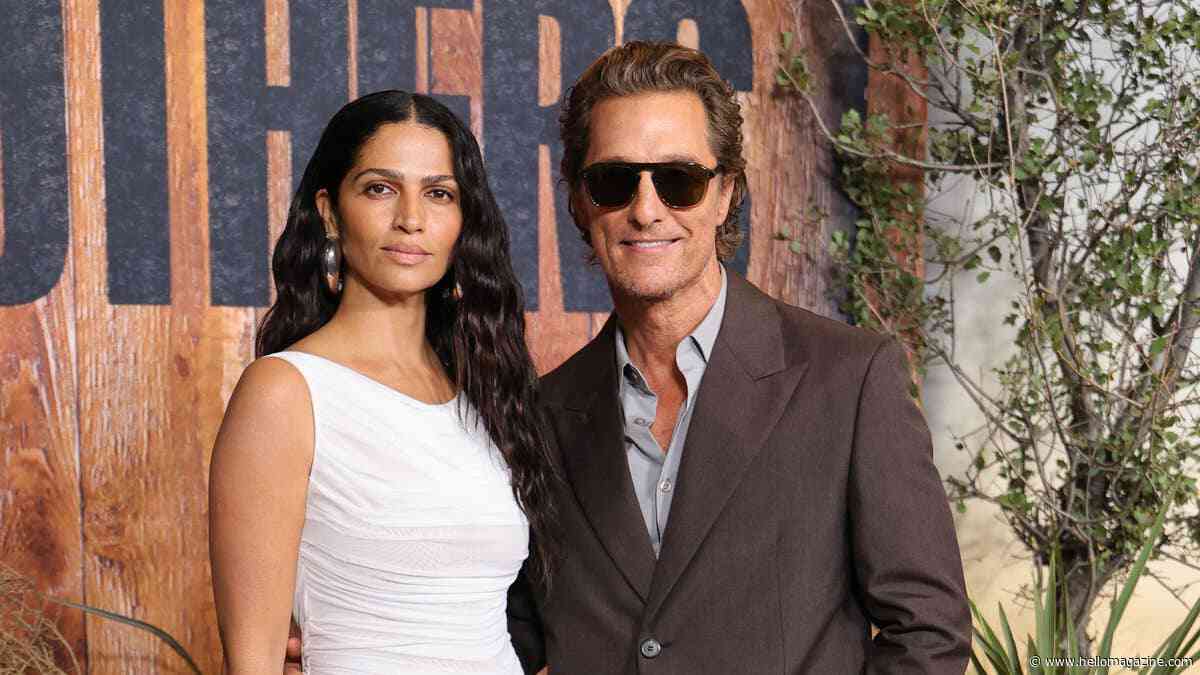 Matthew McConaughey upstaged by statuesque daughter, 16, during big red carpet moment