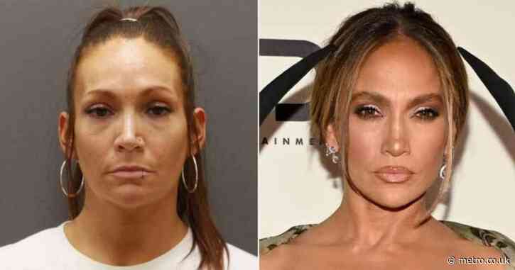 JLo’s doppelgänger goes viral in mugshot photo