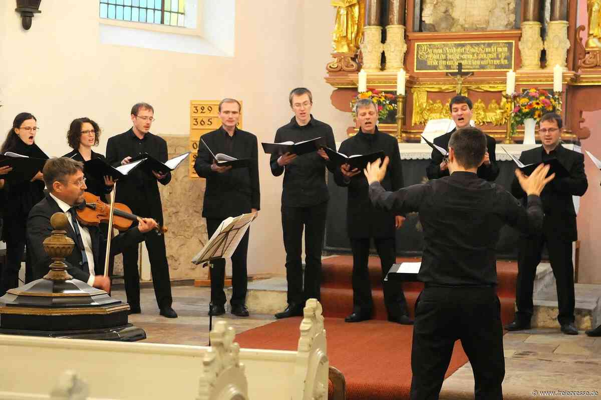 Cantorianer aus Chemnitz geben Konzert in Gersdorfs Marienkirche
