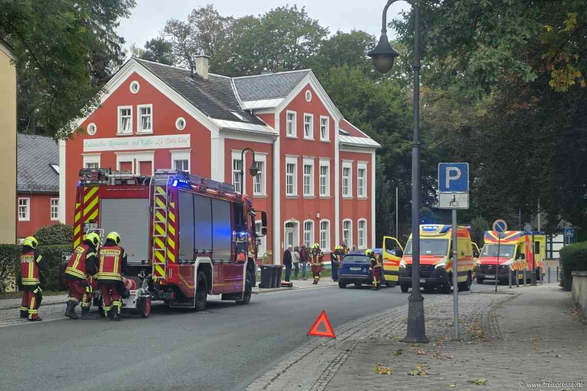 Zwei Verletzte bei Unfall in Bad Elster