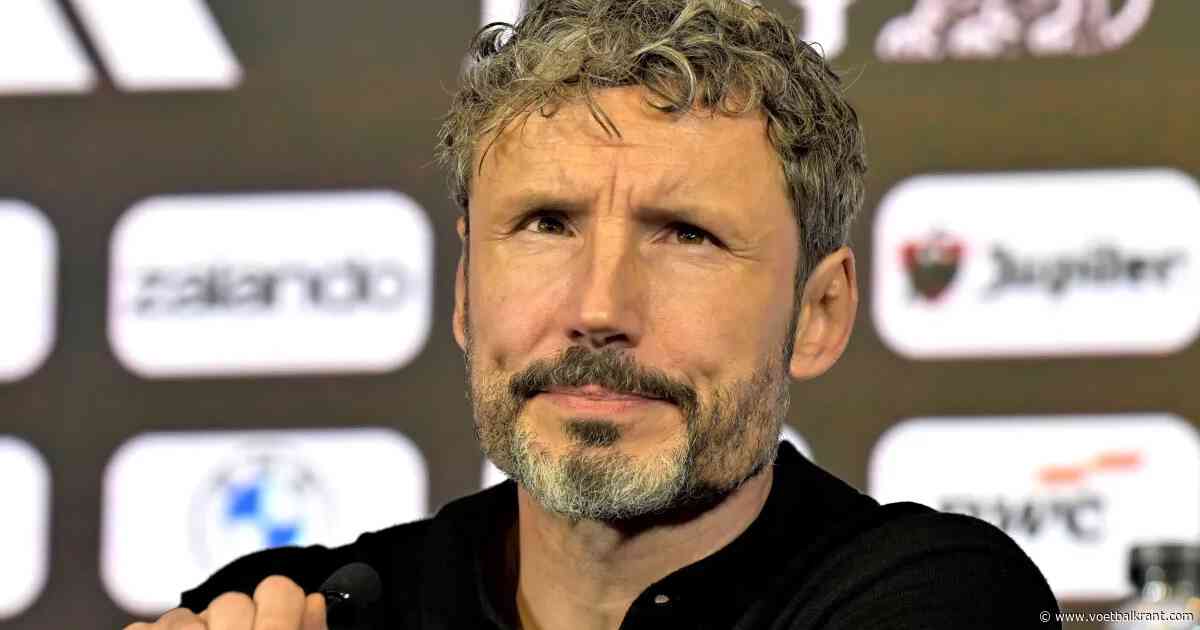 Van Bommel stelt twee spelers teleur: "Hij was het er niet mee eens, dat is goed"