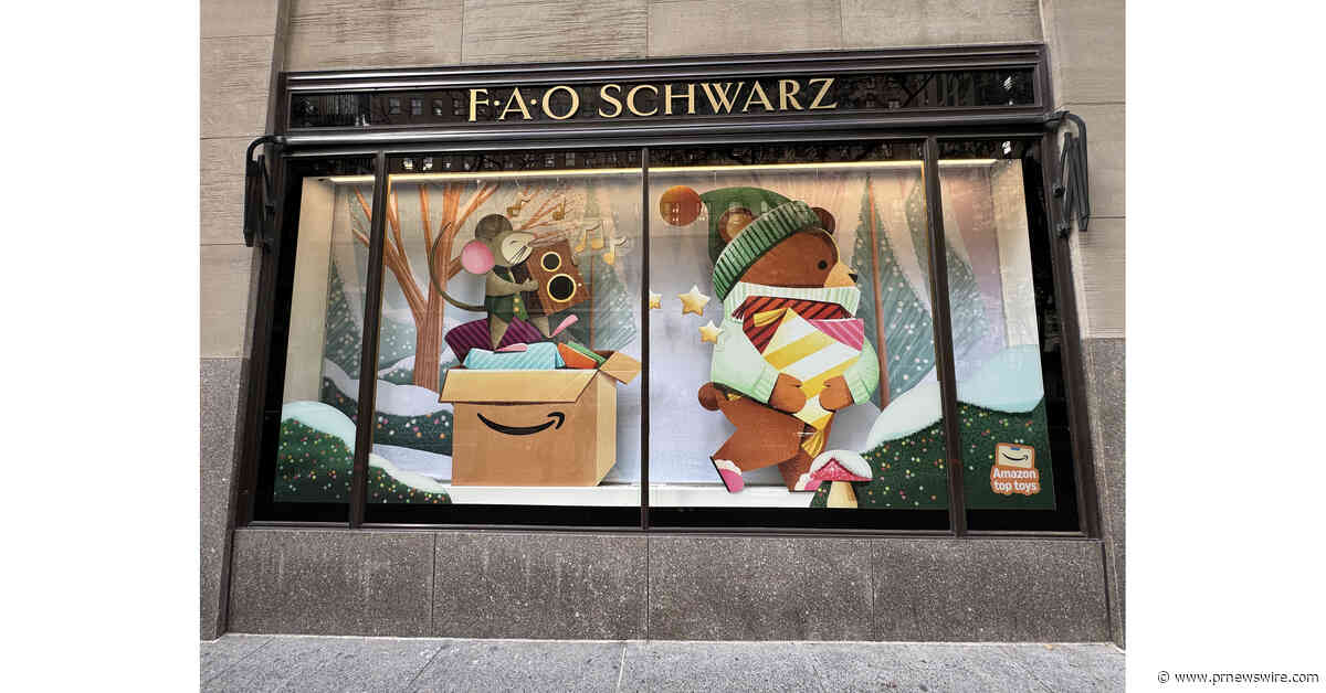 FAO SCHWARZ BRINGS ITS ICONIC TOY STORE EXPERIENCE TO AMAZON.COM THIS FALL