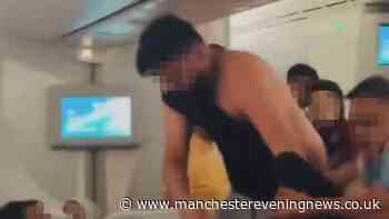 Punches thrown as mid-air brawl erupts on flight to UK in front of horrified families