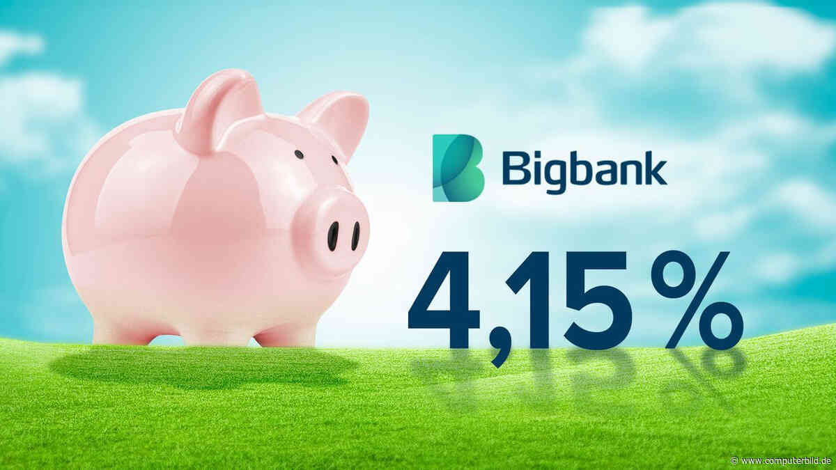 Bigbank-Tagesgeld: 4,15 Prozent Bonuszins vier Monate lang
