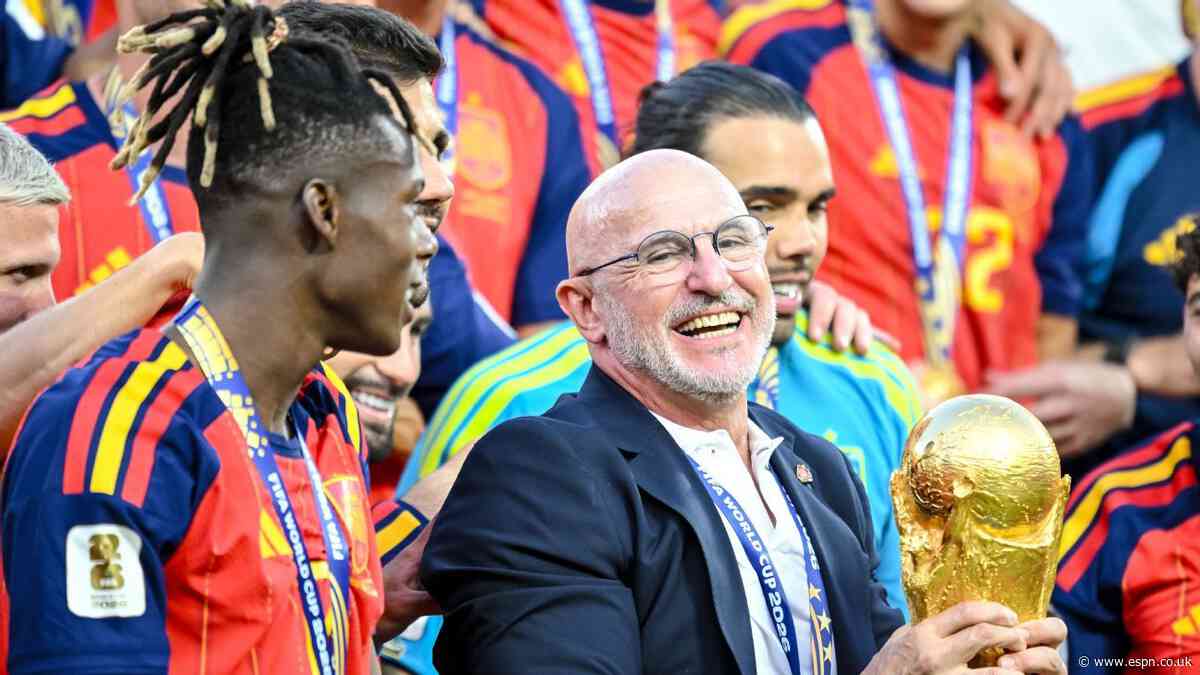 Spain boss reveals Nations League squad in Ceuta