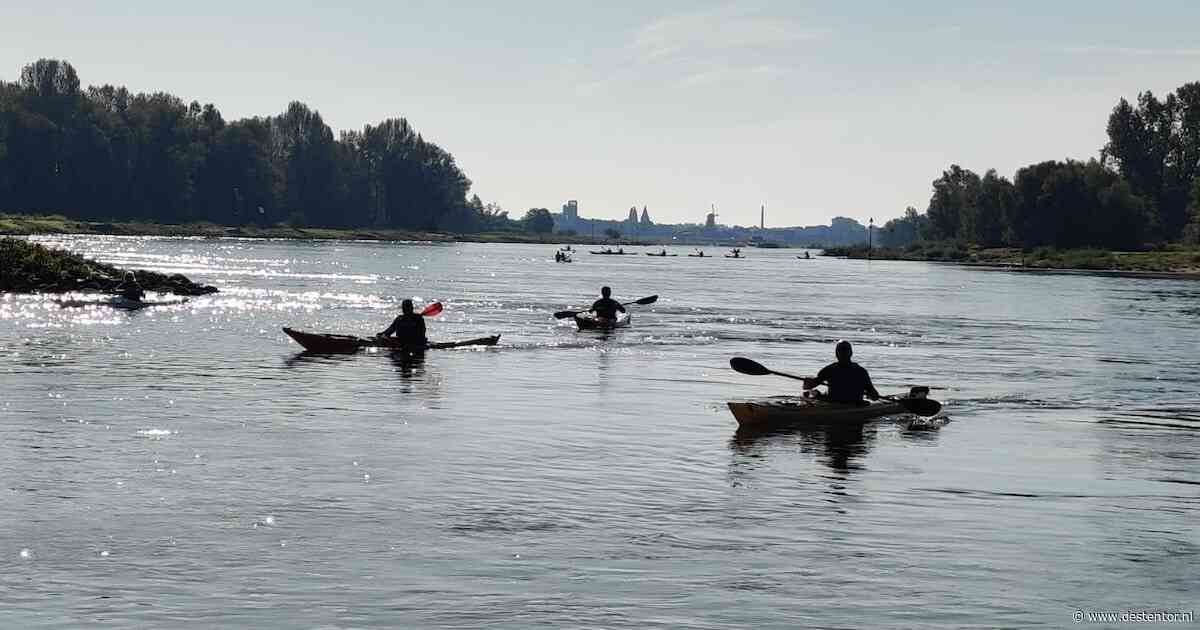 Grootste kano-evenement afgezegd door laag water in de IJssel: ‘We vrezen voor de toekomst’