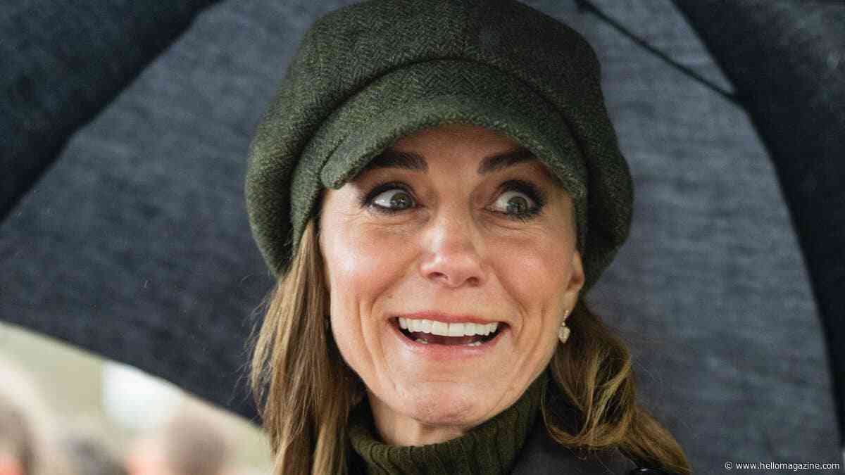 Kate Middleton apologises after narrowly avoiding taking 'someone's teeth out' in a near-miss moment