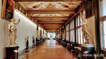Unwetter über Florenz: Starkregen dringt in Uffizien ein