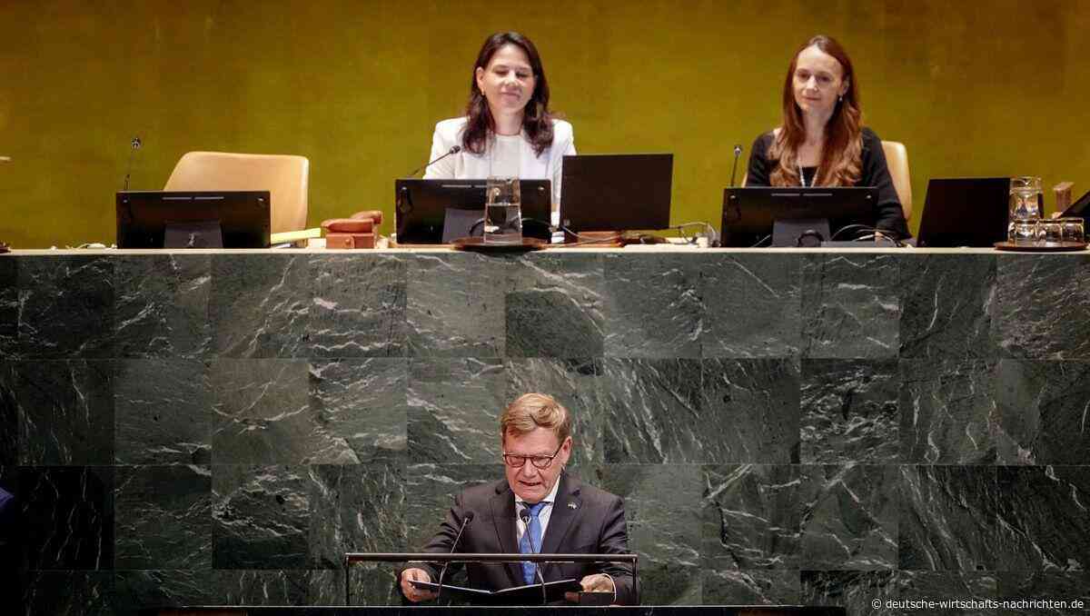 UN-Generalversammlung: Deutschland reist ohne Merz nach New York