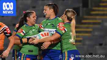 Canberra ends Wests' NRLW fairytale in finals shut out