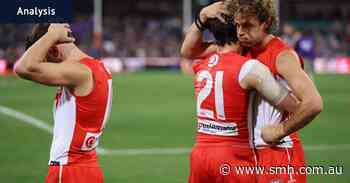 Swans’ roller coaster month ends with heartbreak after Fremantle fightback