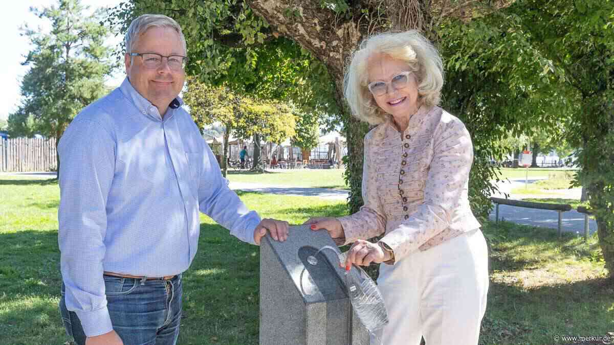 Starnberger Trinkbrunnen eröffnet – die Hälfte zahlt der Freistaat