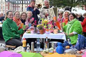 Frühstücken auf der Promenade: Am Sonntag startet der 17. Bürgerbrunch