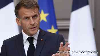 LIVE | President Emmanuel Macron: ’Frankrijk de afgelopen weken bedreigd door Russische hybride aanvallen’