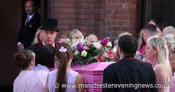 Mourners gather wearing pink for funeral of girl, 7, killed in Teesside house fire