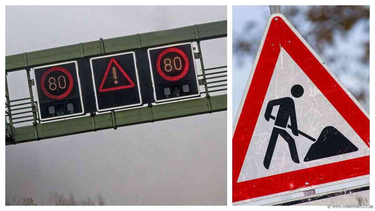 Großbaustelle auf der A8: Abbrucharbeiten an Brücke bei Siegsdorf beginnen