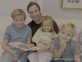 Raise-a-Reader: Once hockey's done, Luke Schenn settles in with his kids for some reading time