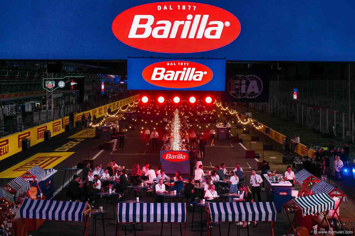 Inside the Italian dinner party staged on Monza's grid