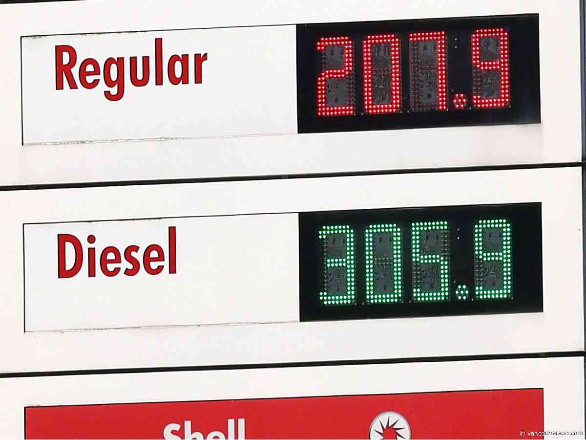 How high diesel prices in B.C. pump up the cost of your food — and everything else