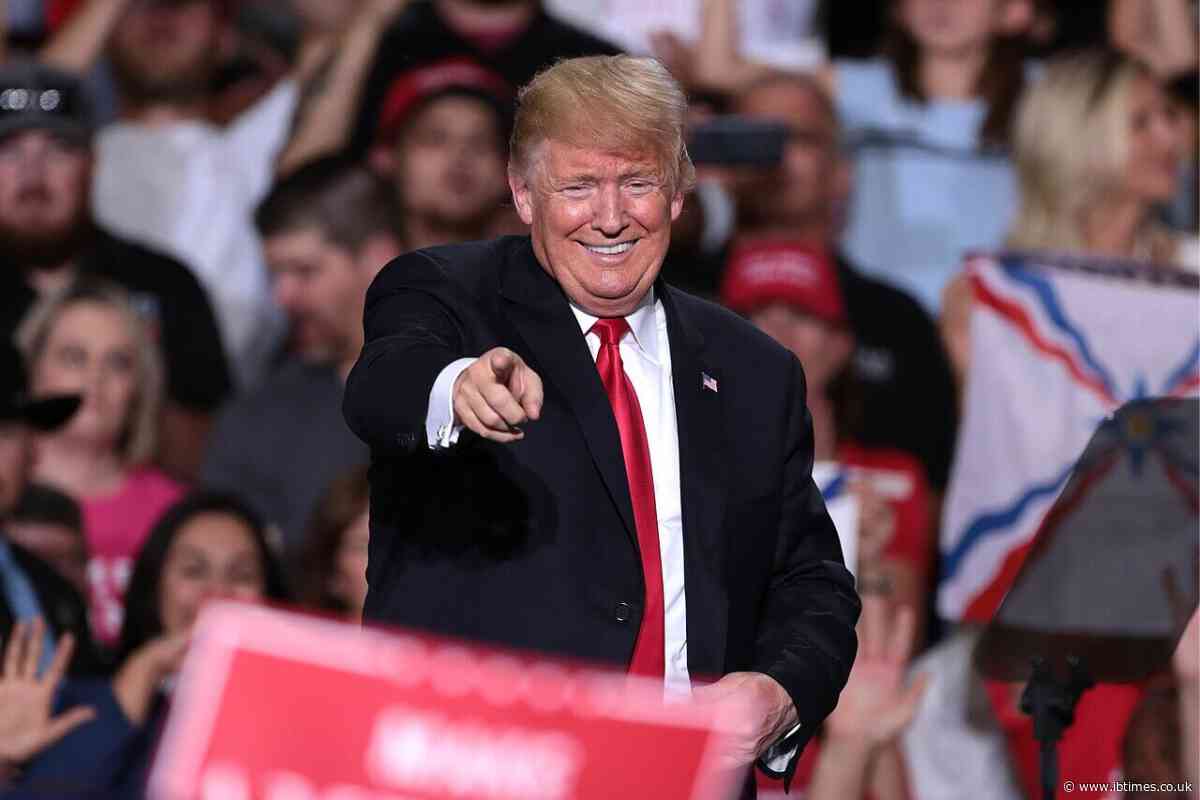 Trump Seen Examining 'Kennedy Center Demolished' Poster Hours After Threatening To Tear It Down