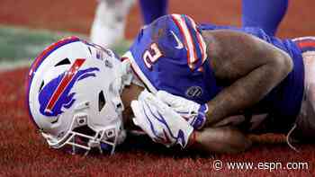 Source: Bills WR Moore day-to-day with shoulder injury