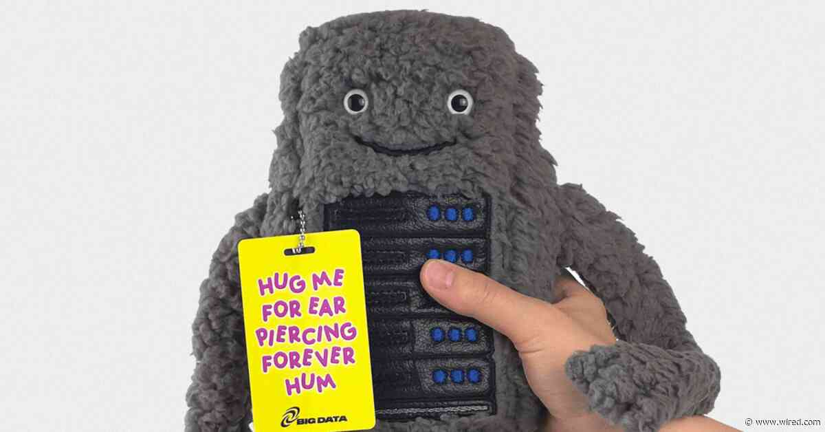 Adopt This Data Center Plushie and Hear Its Piercing Scream