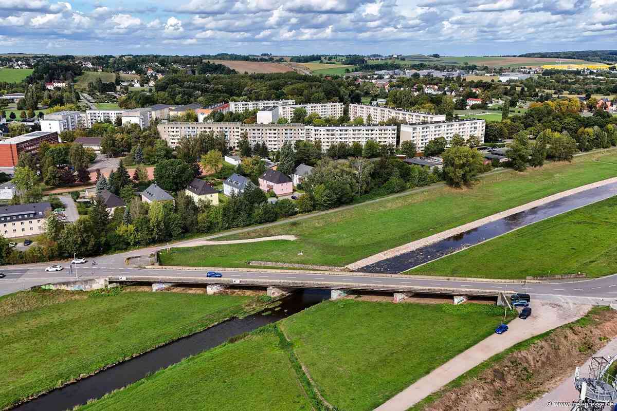 B 175 in Glauchau: Neue Brücke erst ab 2036 komplett funktionsfähig