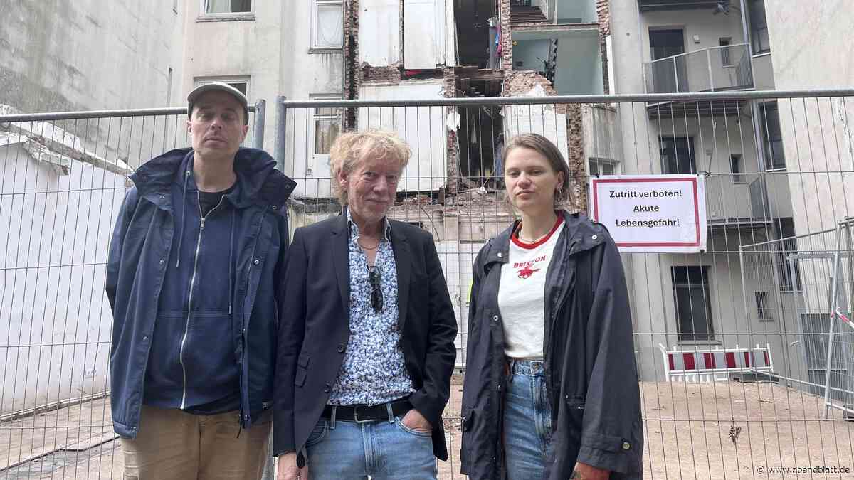 Gerüstbau am Abrisshaus an der Holstenstraße verzögert sich – Mieter sind sauer
