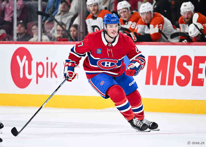 Samuel Blais Takes a Swipe at the Canadiens