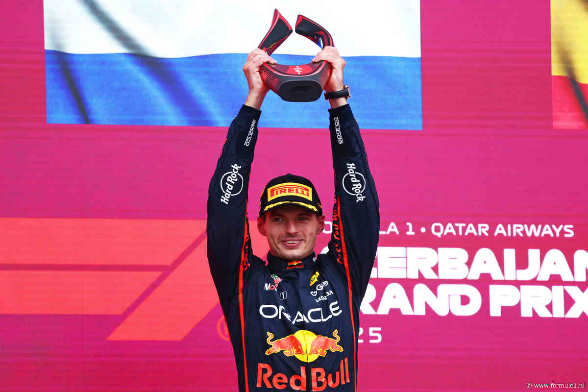 Johnny Herbert voorspelt podium in Bakoe voor Max Verstappen: ‘Maar Lando zal Mercedes het moeilijk maken’