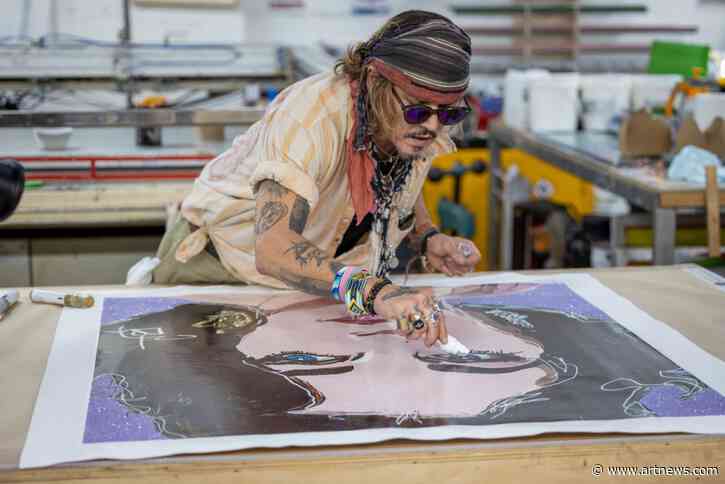 Johnny Depp’s Far-Out Art Makes Its China Debut. Will the Show Aid the Controversial Actor’s Comeback?
