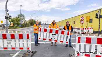 Sperrung von wichtiger Straße sorgt für Staus: Jetzt gibt es gute Nachrichten