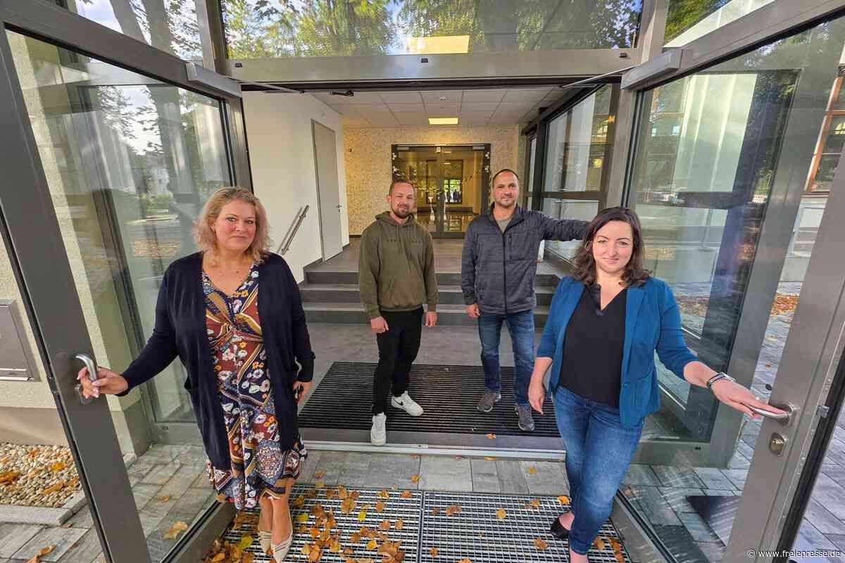 Erneuerte Vogtlandsporthalle in Oelsnitz: „Es ist jetzt ein bisschen die Stadthalle, die wir nie hatten“