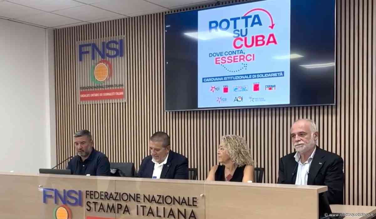 Carovana italiana in partenza per Cuba per “rompere il blocco statunitense”