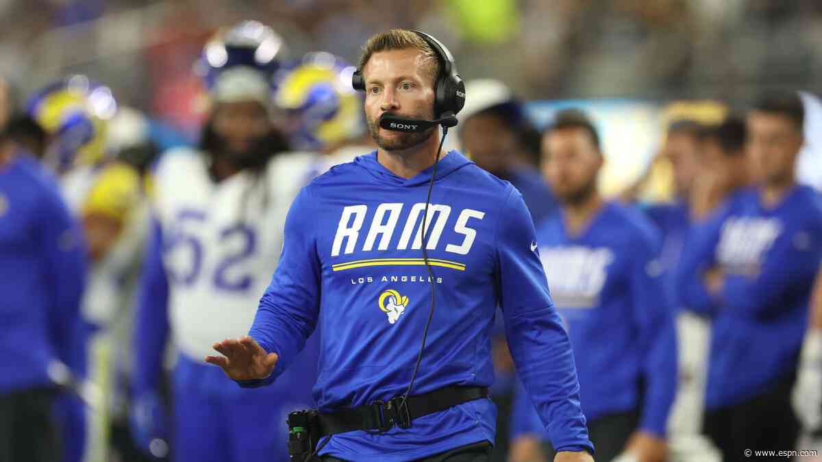 Rams coach McVay: No more Australia trips 'ever again'
