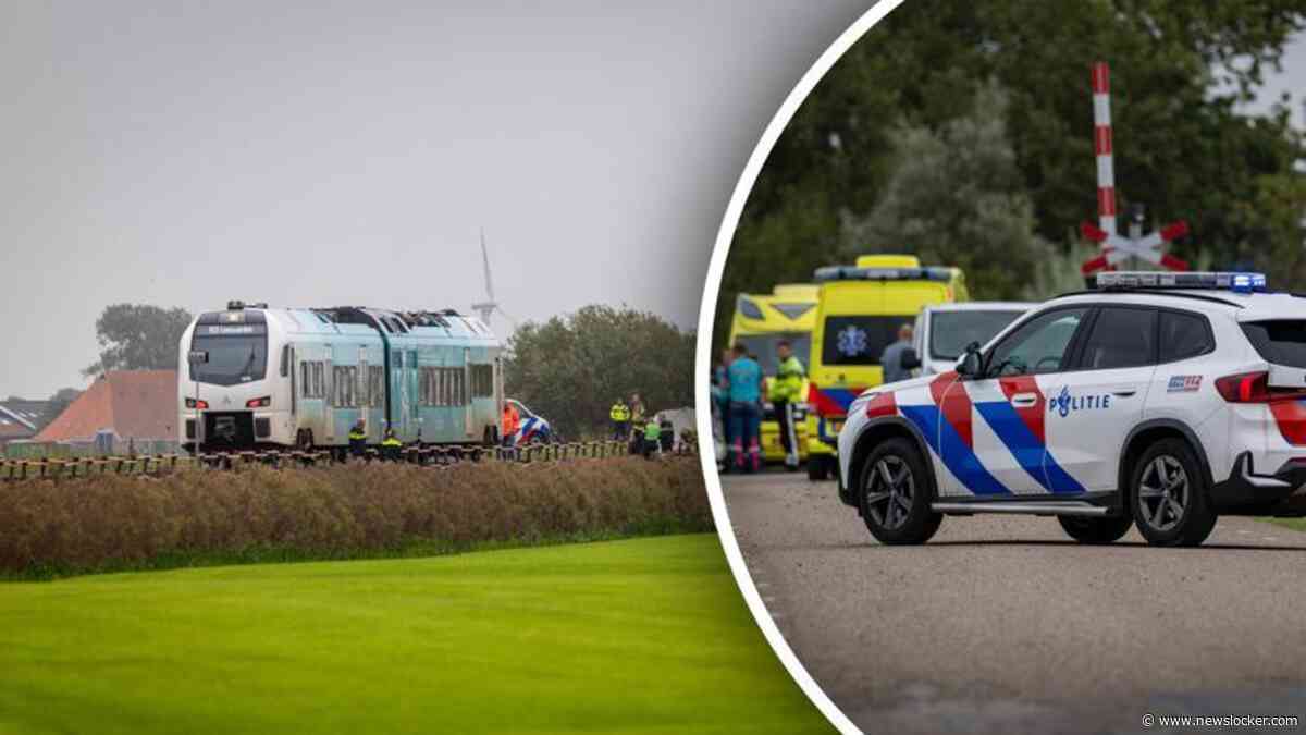 Dodelijke aanrijding tussen fietser en trein in Fries dorp Mantgum