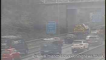 M60 traffic LIVE as queues continue after broken down lorry